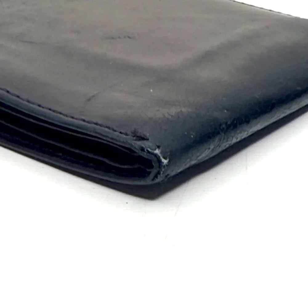 COACH Mens Bi-fold Slim Leather Wallet Black